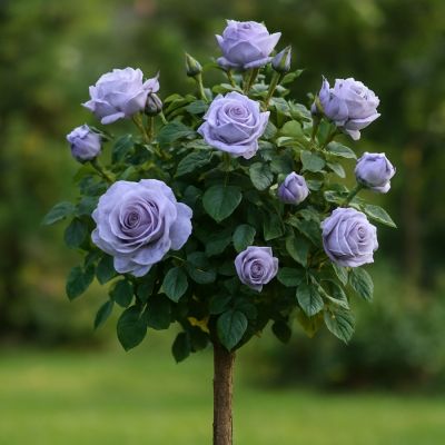 Роза штамбовая Блю Мун Роза штамбовая Блю Мун - Dolina-Sad.Ru